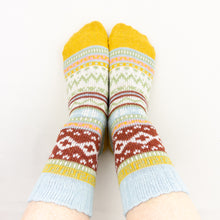 Load image into Gallery viewer, Atelier Fair Isle Socks
