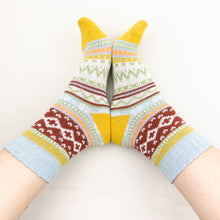Load image into Gallery viewer, Atelier Fair Isle Socks
