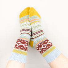Load image into Gallery viewer, Atelier Fair Isle Socks

