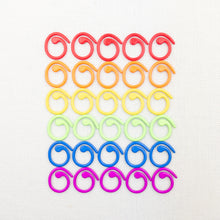 Load image into Gallery viewer, Atelier Rainbow Stitch Markers | 30 Piece Set
