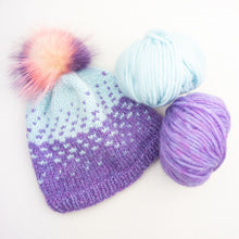 Load image into Gallery viewer, Mika Hat Knitting Kit | Juniper Moon Beatrix

