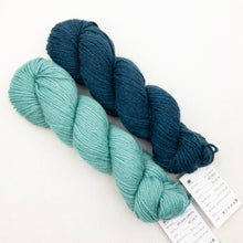 Load image into Gallery viewer, mYak Two Color Slouch Hat | mYak Baby Yak Medium &amp; Knitting Pattern (#385)
