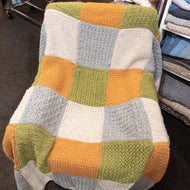 Stitch Sampler Blanket Crochet Kit | Plymouth Galway