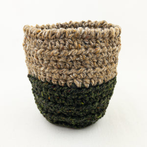 Bulky Tweed Crocheted Nesting Bowls Kit | Studio Donegal Soft Chunky and Crochet Pattern #424