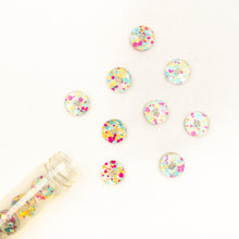 Load image into Gallery viewer, Katrinkles Glitter Buttons 5/8"

