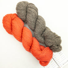 Load image into Gallery viewer, mYak Two Color Slouch Hat | mYak Baby Yak Medium &amp; Knitting Pattern (#385)
