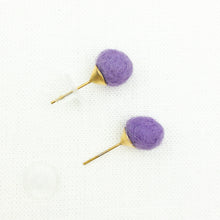 Load image into Gallery viewer, Atelier Handmade Wool Pompom Earrings
