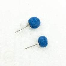 Load image into Gallery viewer, Atelier Handmade Wool Pompom Earrings
