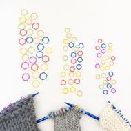 Atelier Rainbow Stitch Markers | 30 Piece Set