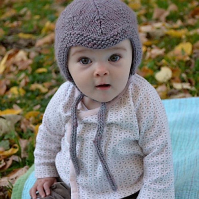 Alfalfa Baby Hat Knitting Kit | The Fibre Company Acadia & Knitting Pattern