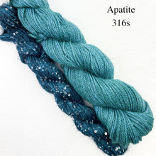 Load image into Gallery viewer, Sparkle Beanie Knitting Kit | The Fibre Company Road to China Light, Artyarns Beaded Mohair and Sequins, &amp; Knitting Pattern (#376)
