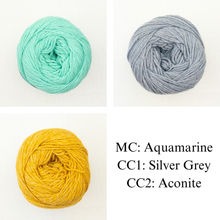 Load image into Gallery viewer, Honey Petal Cardigan Knitting Kit | Queensland United
