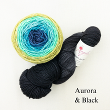 Load image into Gallery viewer, Brioche ShareCare Hat Knitting Kit | Freia Handpaints Superwash Merino Silk Worsted &amp; Anzula For Better or Worsted
