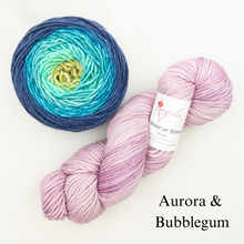 Load image into Gallery viewer, Brioche ShareCare Hat Knitting Kit | Freia Handpaints Superwash Merino Silk Worsted &amp; Anzula For Better or Worsted
