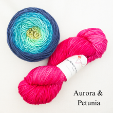 Load image into Gallery viewer, Brioche ShareCare Hat Knitting Kit | Freia Handpaints Superwash Merino Silk Worsted &amp; Anzula For Better or Worsted
