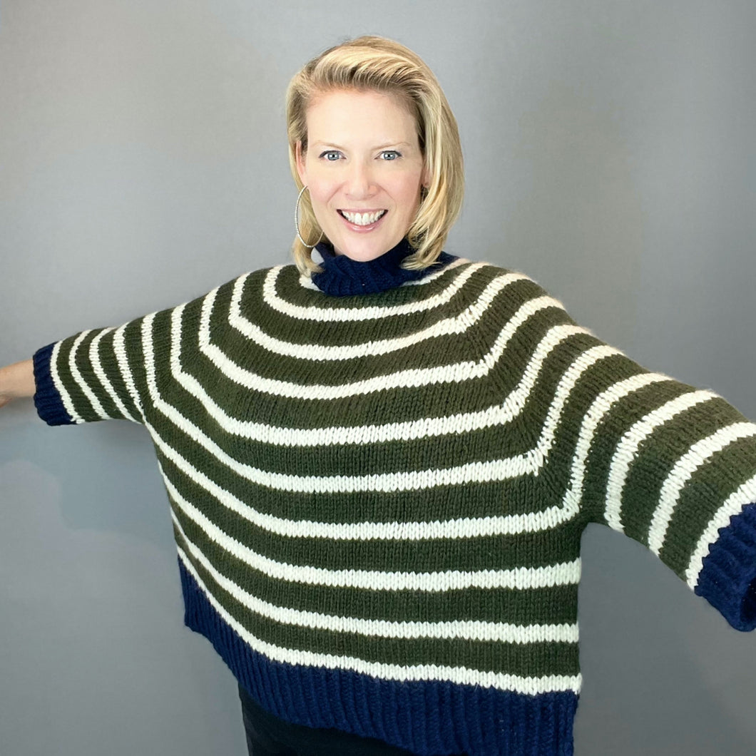 Turtle Dove Sweater Knitting Kit | Juniper Moon Beatrix