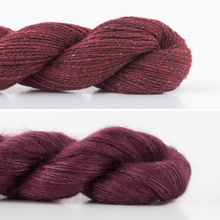 Load image into Gallery viewer, Aalto Poncho Knitting Kit | Madelinetosh Tosh Silk Cloud &amp; Tosh Pebble
