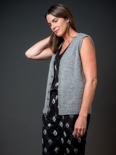 Load image into Gallery viewer, Cadillac Mountain Vest Knitting Kit | The Fibre Company Acadia

