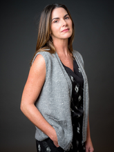 Load image into Gallery viewer, Cadillac Mountain Vest Knitting Kit | The Fibre Company Acadia
