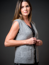 Load image into Gallery viewer, Cadillac Mountain Vest Knitting Kit | The Fibre Company Acadia
