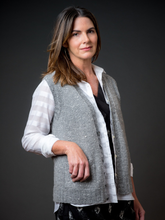 Load image into Gallery viewer, Cadillac Mountain Vest Knitting Kit | The Fibre Company Acadia
