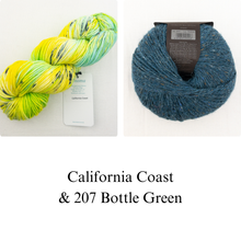 Load image into Gallery viewer, Filoli Cowl Knitting Kit | Baah Sonoma &amp; Rowan Felted Tweed
