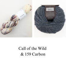 Load image into Gallery viewer, Filoli Cowl Knitting Kit | Baah Sonoma &amp; Rowan Felted Tweed
