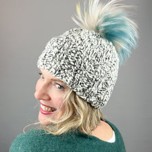 Load image into Gallery viewer, Caracol Beanie Knitting Kit | Malabrigo Caracol &amp; Knitting Pattern (#432)
