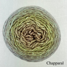 Load image into Gallery viewer, Chevron Baby Hat Knitting Kit | Freia Handpaints Superwash Merino Silk Sport &amp; Knitting Pattern (#290)
