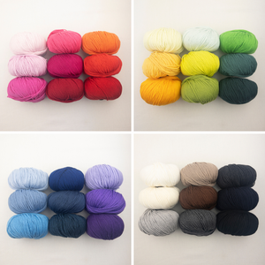 Cadenza Cross-Over Baby Sweater (Karabella version) Knitting Kit | Karabella Aurora 6