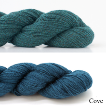 Load image into Gallery viewer, Sontag Tunic Knitting Kit | Madelinetosh Tosh Lunar &amp; Tosh Pebble
