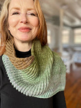 Load image into Gallery viewer, Cyclone Cowl Knitting Kit | Freia Superwash Merino Silk Worsted
