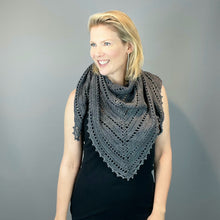 Load image into Gallery viewer, Montego Shawl Crochet Kit | Road to China Light
