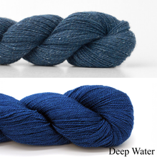 Load image into Gallery viewer, Sontag Tunic Knitting Kit | Madelinetosh Tosh Lunar &amp; Tosh Pebble
