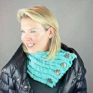 Spun Cloud Light Neck Wrap Knitting Kit | Knit Collage Spun Cloud Light & Knitting Pattern (#422)