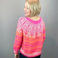 Load image into Gallery viewer, Rock the Casbah Sweater Knitting Kit | Artyarns Merino Cloud &amp; Knitting Pattern
