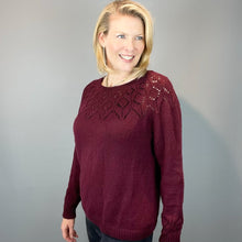 Load image into Gallery viewer, Jakers Pullover Knitting Kit | Ella Rae Cashmereno Sport
