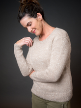 Load image into Gallery viewer, Echo Lake Pullover Knitting Kit | The Fibre Company Acadia
