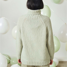 Load image into Gallery viewer, Eleanor Pullover Knitting Kit | Lang Yarns Malou Light &amp; Knitting Pattern (278-15)
