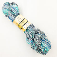 Load image into Gallery viewer, Multicolored skein of Feederbrook Entropy DK yarn.
