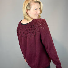Load image into Gallery viewer, Jakers Pullover Knitting Kit | Ella Rae Cashmereno Sport

