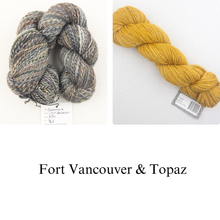 Load image into Gallery viewer, Linen Stitch Cowl Knitting Kit | Tanglewood Cashmere, Road to China Light &amp; Knitting Pattern (#228)
