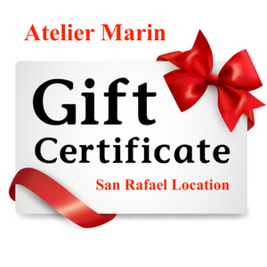 Atelier Marin Gift Certificate for use in San Rafael, CA