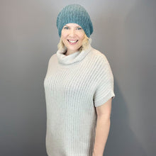 Load image into Gallery viewer, Sontag Tunic Knitting Kit | Shibui Knits Lunar and Pebble
