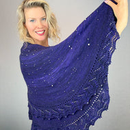 Celestarium Shawl Knitting Kit | Dream in Color Smooshy with Cashmere