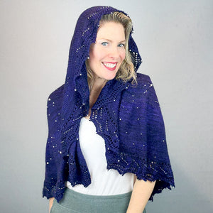Celestarium Shawl Knitting Kit | Dream in Color Smooshy with Cashmere