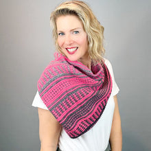 Load image into Gallery viewer, Filoli Cowl Knitting Kit | Freia Handpaints Superwash Merino Silk Sport &amp; Karabella Aurora 6
