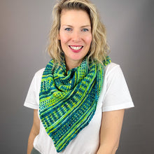 Load image into Gallery viewer, Filoli Cowl Knitting Kit | Baah Sonoma &amp; Rowan Felted Tweed

