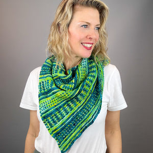 Filoli Cowl Knitting Kit | Baah Sonoma & Rowan Felted Tweed