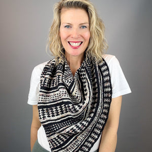 Filoli Cowl Knitting Kit | Baah Sonoma & Rowan Felted Tweed